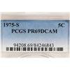 Image 3 : 1975-S JEFFERSON NICKEL PCGS PR69 DCAM