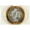 Image 1 : CASINO $10 SILVER TOKEN (UNC) JACKPOT JUNCTION