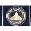Image 2 : 2000-P LIBRARY OF CONGRESS PROOF SILVER DOLLAR