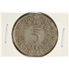 Image 1 : 1965-J GERMAN SILVER 5 MARK