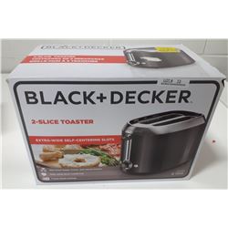 BLACK & DECKER 2-SLICE TOASTER