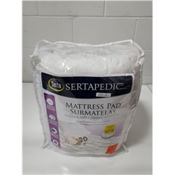 SERTA SERTAPEDIC QUEEN SIZED SUPERIOR LOFT MATTRESS PAD