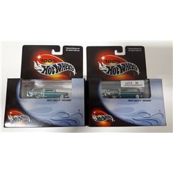 LOR OF 2 HOTWHEELS LIMITED EDITION 1957 CHEVY NOMAD