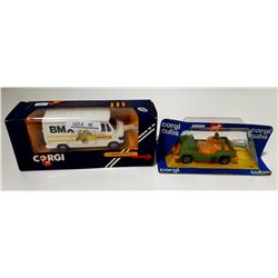 CORGI VINTAGE DIE CAST VAN & JEEP