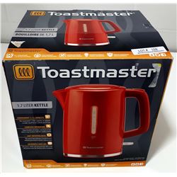RED TOASTMASTER 1.7L RED KETTLE