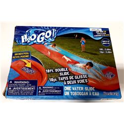 H2O GO! 18 FT DOUBLE WATER SLIDE
