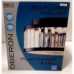 OBERON FLUSH MOUNT LED CEILING FIXTURE