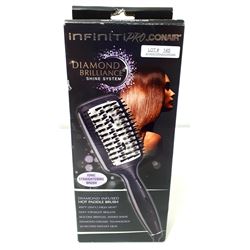 CONAIR INFINITY PRO DIAMOND INFUSED HOT PADDLE BRUSH