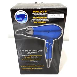 CONAIR INFINITY PRO 1875 WATT SALON PERFORMANE AC MOTOR STYLING TOOL