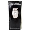 Image 1 : SET OF TWO SOLAR MOSAIC STICK LIGHTS