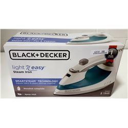 BLACK AND DECKER LIGHT N EASY STEAM IRON