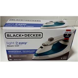 BLACK AND DECKER LIGHT N EASY STEAM IRON