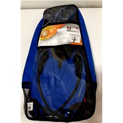 US DIVERS ADULT DIVING KIT WITH MASK, SNORKEL, FINS AND BAG