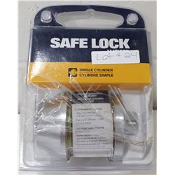 WEISER SINGLE CYLINDER SAFE LOCK