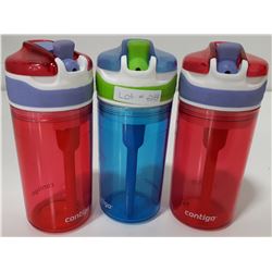 LOT OF THREE ONTIGO KIDS BOTTLES