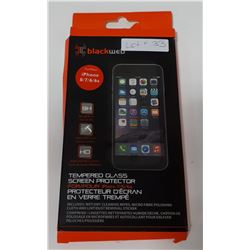 BLACK WEB TEMPERED GLASS SCREEN PROTECTOR