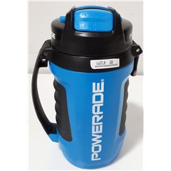 POWERADE PLASTIC WATERJUG WITH FENCE HOLDER