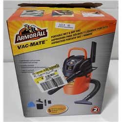 ARMORALL VAC-MATE WET/DRY VAC