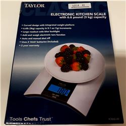 TAYLOR ELETRONIC KITCHEN SCALE