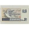 Image 1 : 1976 SINGAPORE $1 CRISP UNC