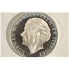 Image 2 : 1973 JAMAICA SILVER PROOF $5 1.2335 OZ. ASW