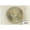 Image 1 : 1968 MEXICO OLYMPIC SILVER 25 PESOS BU