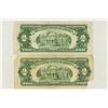 Image 2 : 1928-G & 1953 $2 US NOTES RED SEALS
