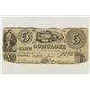 Image 1 : 1838 THE OCMULGEE BANK STATE OF GEORGIA $5