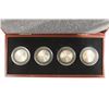 Image 2 : COLORIZED KENNEDY HALF DOLLAR SET HONORING