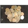 Image 1 : ROLL OF 50 ASSORTED INDIAN HEAD CENTS