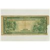 Image 2 : SERIES 1914 $5 FRN LARGE SIZE BLUE SEAL