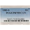 Image 3 : 1982-S KENNEDY HALF DOLLAR PCGS PR70 DCAM