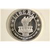 Image 2 : 1 TROY OZ .999 FINE SILVER PROOF ROUND LIBERTY