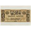 Image 1 : 1800'S CANAL BANK OF NEW ORLEANS $20 OBSOLETE BANK