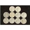 Image 2 : 10 ASSORTED 1930'S & 40'S MERCURY DIMES
