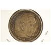Image 2 : 1939-F GERMAN SILVER 5 MARK WITH SWASTIKA