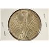 Image 1 : 1964-G GERMAN SILVER 5 MARK