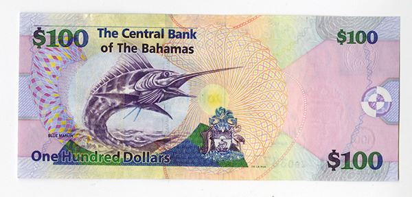 Central Bank of the Bahamas, 2009 Issued Replacement Banknote.