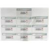 Image 2 : People's Republic, 1962, 2 Jiao Sequential Group of 10 Notes, all are PMG graded CU 64.