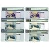 Image 2 : Peoples Bank of China, 2005, Group of 9 Mostly Solid Serial Notes