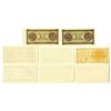 Image 2 : Bank of Greece 1943 Inflation Issue Progress Proof Assortment of 8 Different.