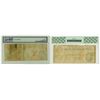 Image 2 : C.S.A. 1861 $10, T-24 & T26 Issued Confederate Banknote Pair.