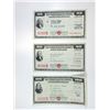 Image 1 : U.S. War Savings Bond, Series E, 1945 to 1946 Lot of 3 bonds, all with Morgenthau signatures.
