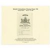 Image 1 : World Columbian Stamp Expo, ABN Error (Or Intentional) Printed Souvenir Card for 1992 Expo.