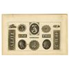 Image 1 : Vignette Sheet with Multiple Vignettes and Counters, ca.1860-70's