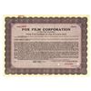 Image 1 : Fox Film Corp., ca.1950-1960 Specimen Stock Certificate