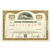Image 1 : Playboy Enterprises, Inc., 1972 Specimen Stock Certificate.