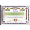Image 1 : Odwalla, Inc. 1970-80's Specimen Stock Certificate.