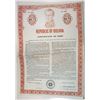 Image 1 : Republic of Bolivia, 1969 Specimen Certificate of Debt/Bond