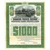 Image 1 : Canadian Pacific Railway, 1920 Specimen Bond